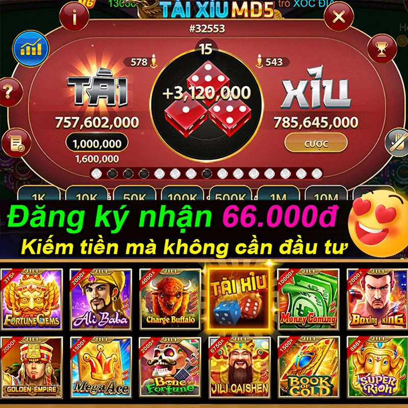 Giao diện trò chơi Nổ Hũ đa dạng tại gacam67 thể thao